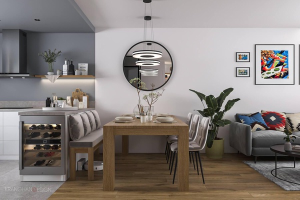 living kitchen design