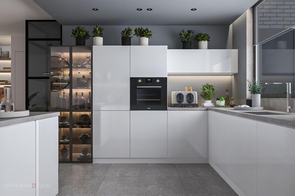 Vitrine kast ontwerp