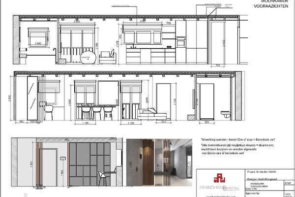 Elevations living room