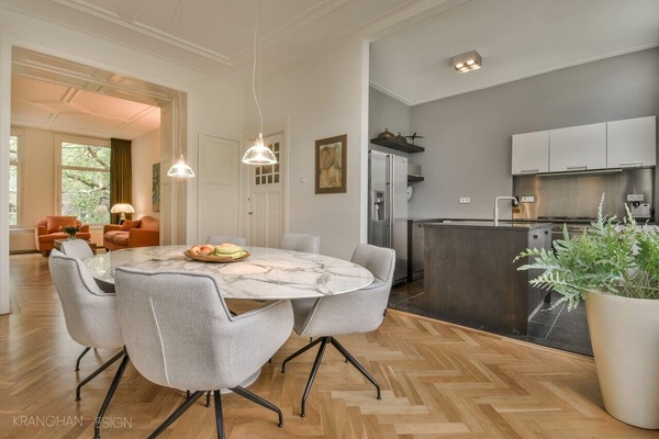 eetkamer voor KranghandDesign