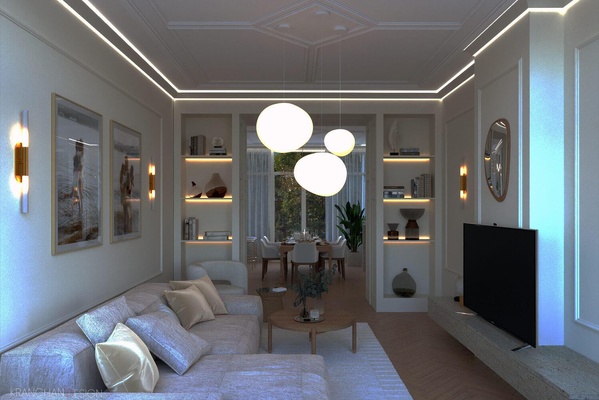 en-suite deuren woonkamer idee